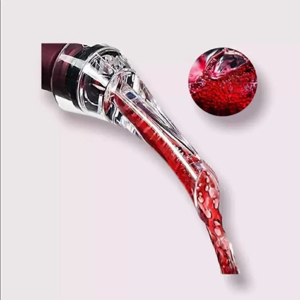 AMARIAMA WOODPECKER PREMIUM WINE AERATOR POURER-NEW